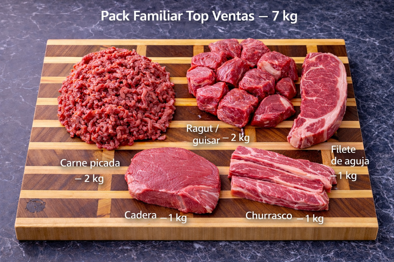 Pack Familiar TOP VENTAS (7 kg)