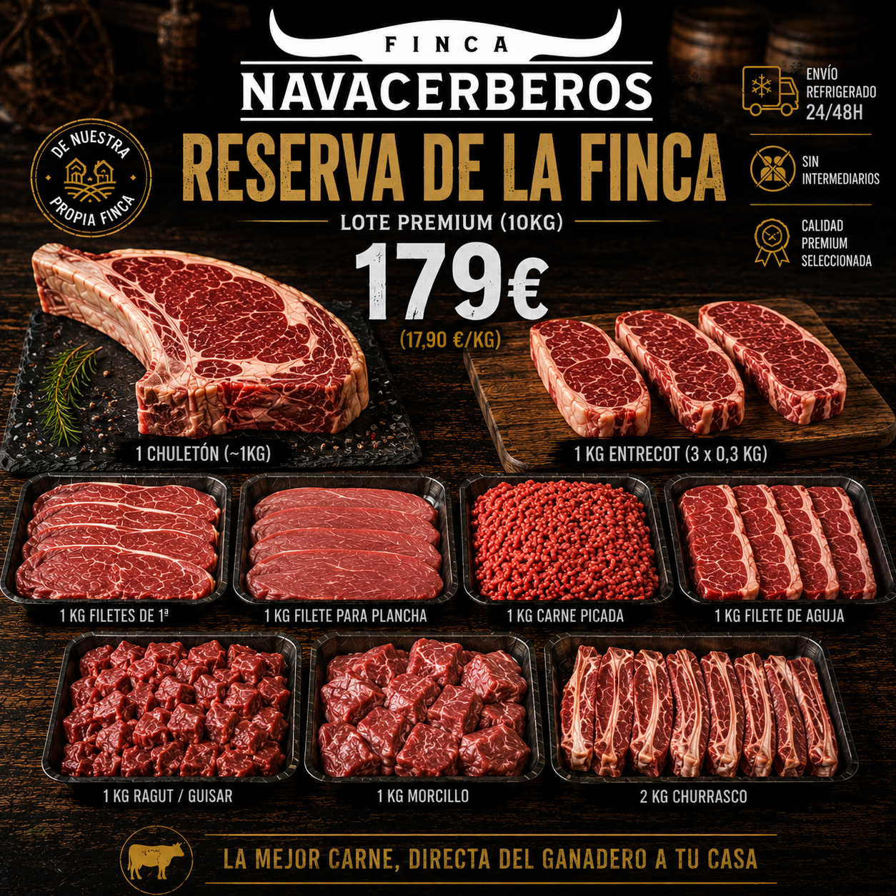 Reserva de la finca  — 10 kg